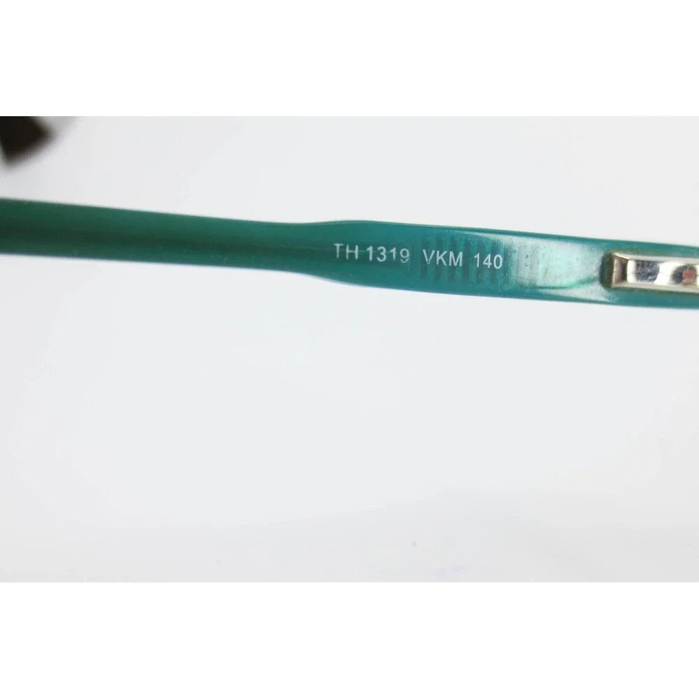Tommy Hilfiger TH 1319 VKM 140 Black Teal Cat Eye Eyeglass Frames 53-17-140